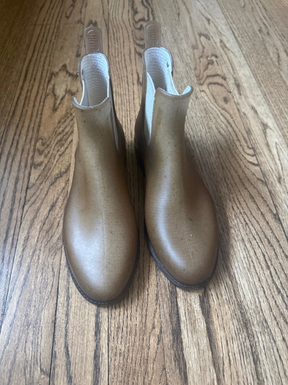 Plasticana hemp Chelsea rain boots, size 38